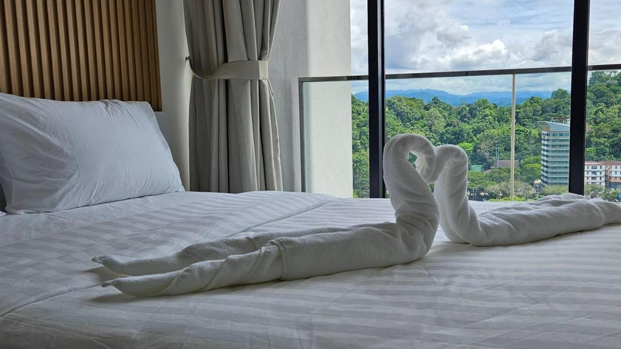 Cityview Studio Apartment At Kota Kinabalu City Centre Kültér fotó