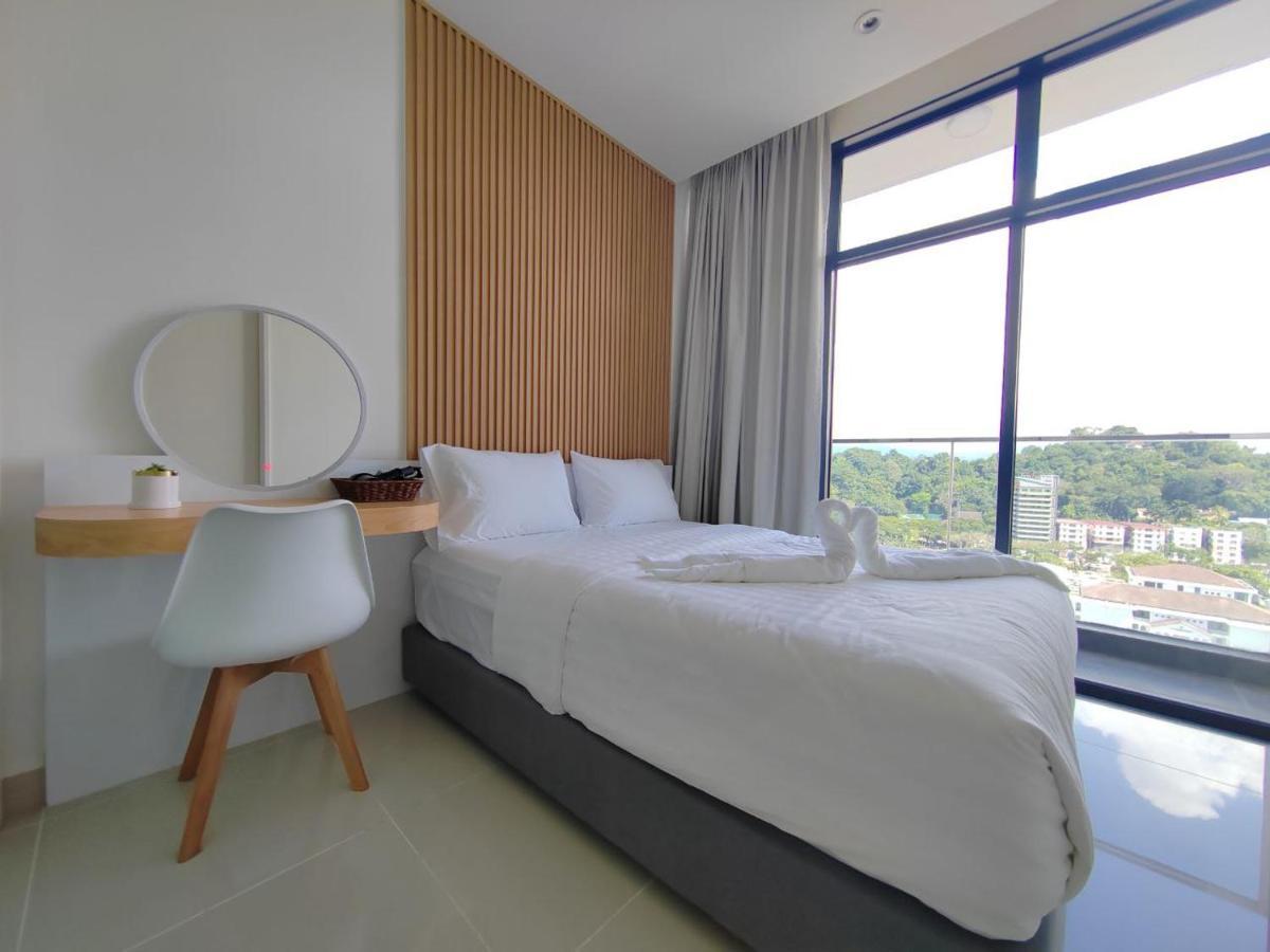 Cityview Studio Apartment At Kota Kinabalu City Centre Kültér fotó