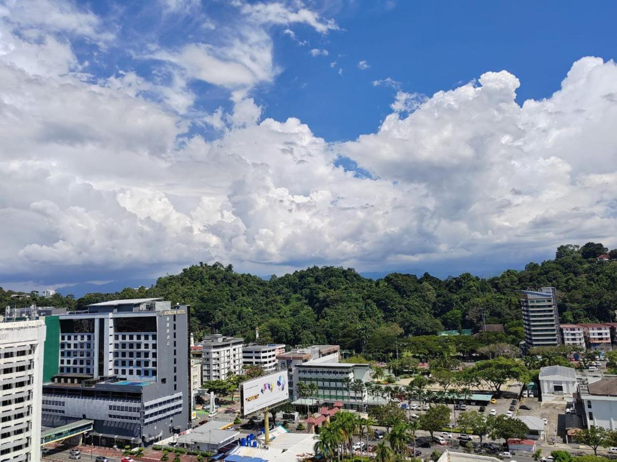 Cityview Studio Apartment At Kota Kinabalu City Centre Kültér fotó