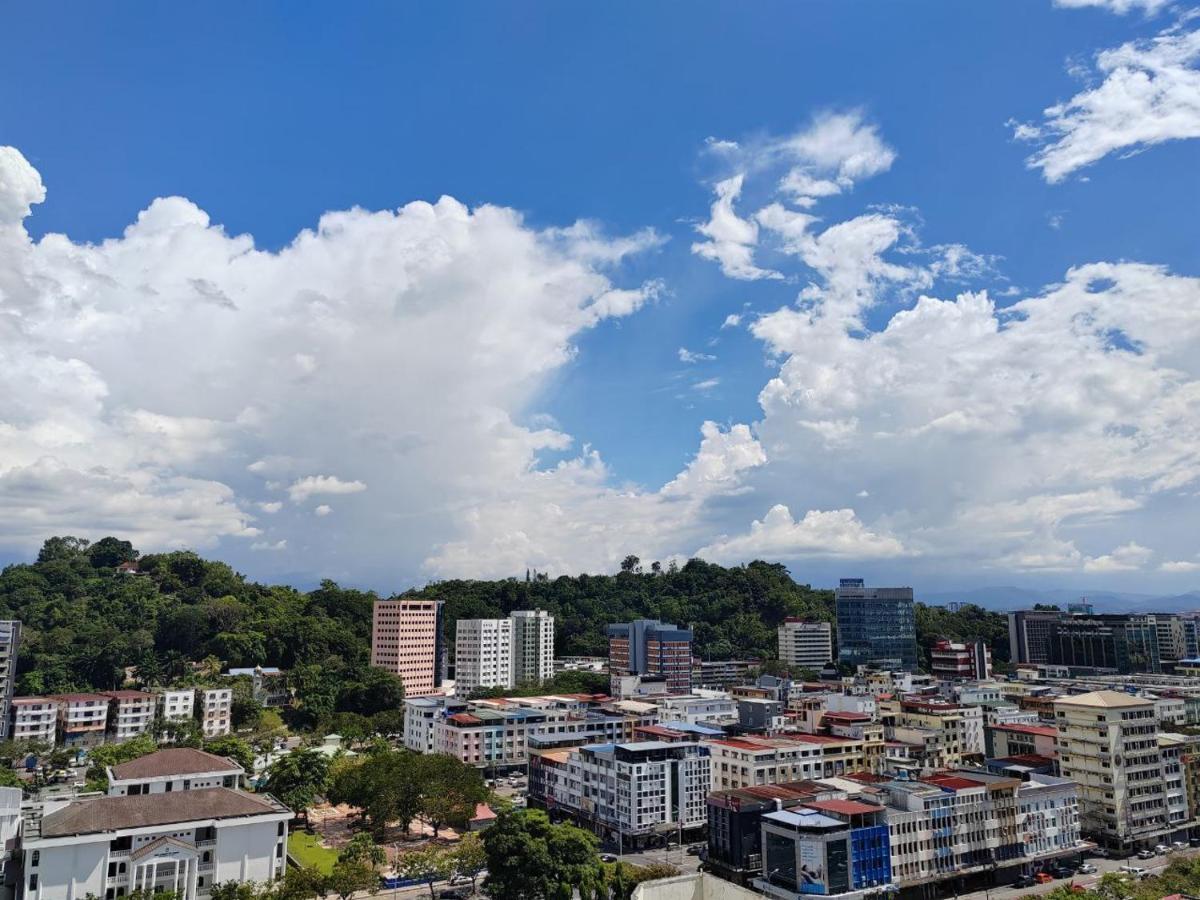 Cityview Studio Apartment At Kota Kinabalu City Centre Kültér fotó