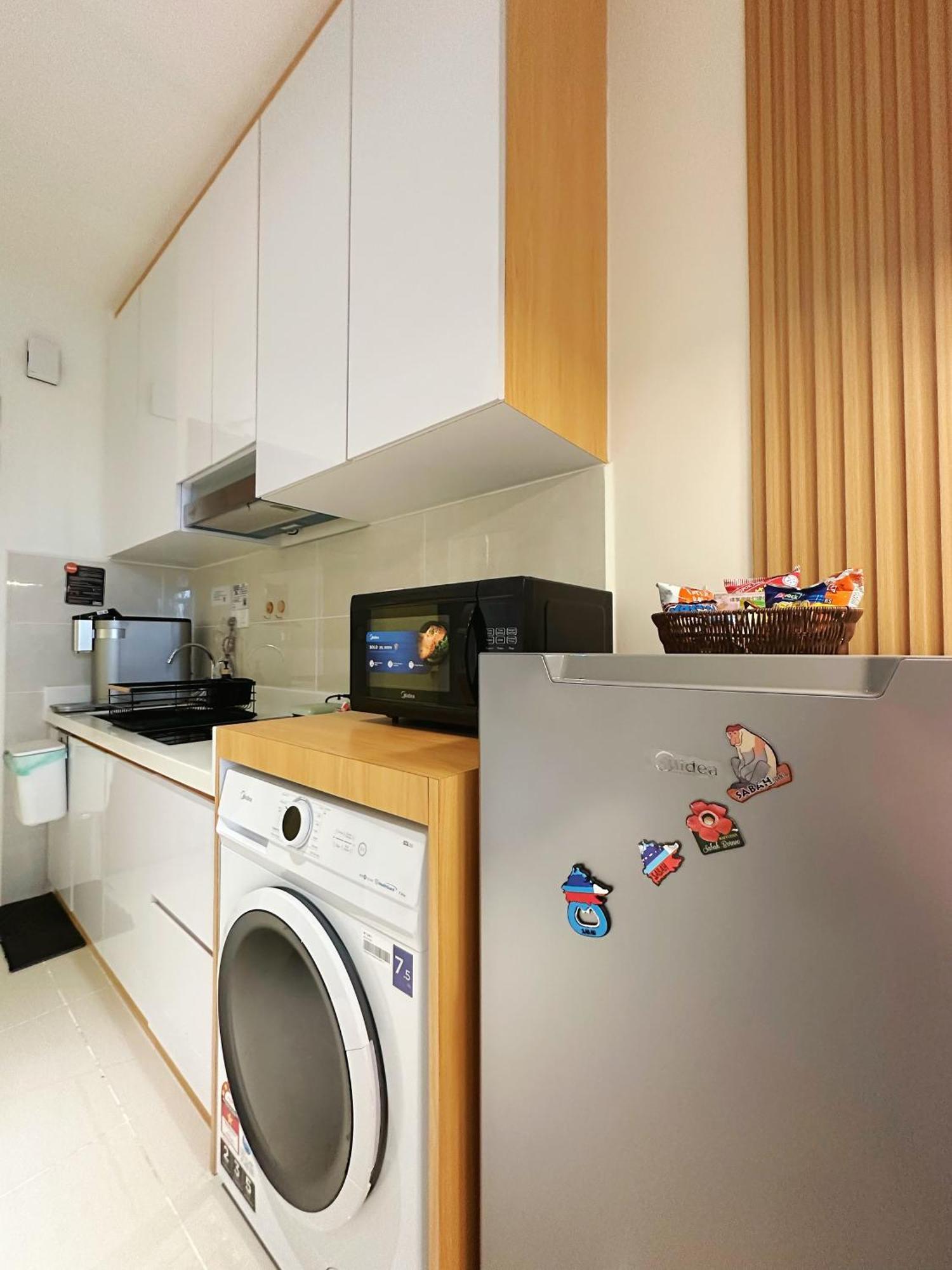 Cityview Studio Apartment At Kota Kinabalu City Centre Kültér fotó